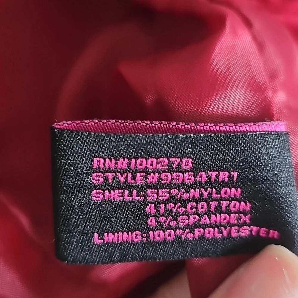 Last Kiss Red Jacket with ruffle edge - Picture 6 of 8